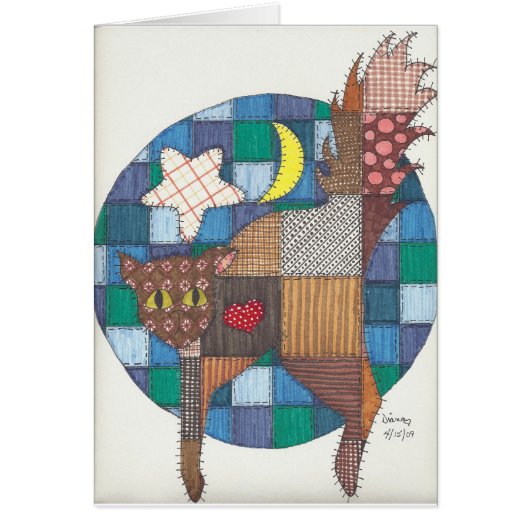 Cats - Quilted Cards (Front)