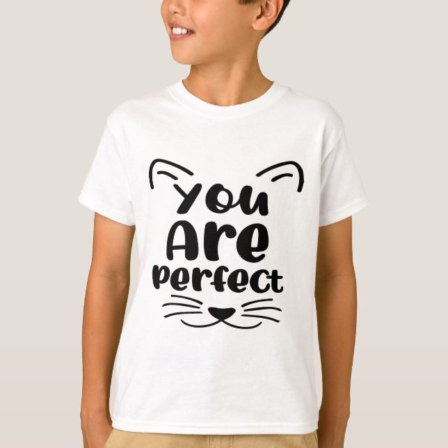 Cats Quote kids T-Shirt (Front)