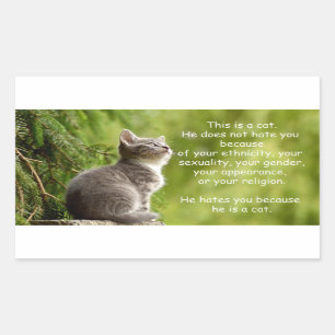 Cats Rectangular Sticker