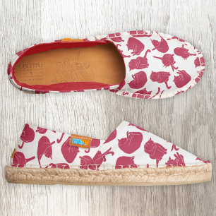 Cats Red Espadrilles