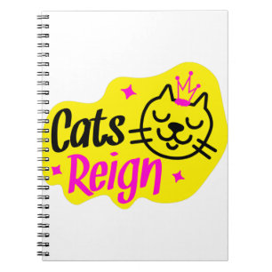 cats reign notebook