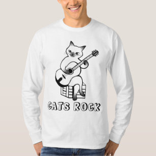 CATS ROCK, Guitar T-shirts and sweatshirts