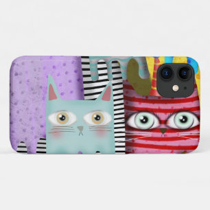 Cats Rupydetequila Art iPhone 11 Case