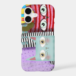Cats Rupydetequila Art iPhone 17 Case