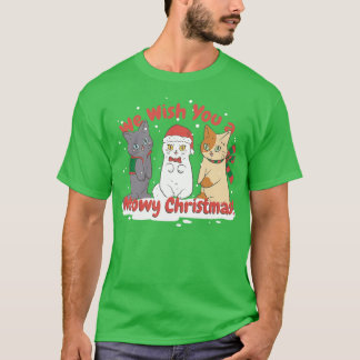 Cats Singing Christmas  T-Shirt