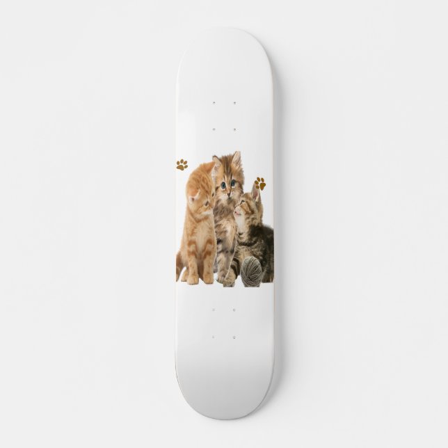 Cats Skateboard Deck (Front)