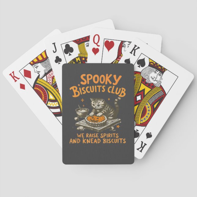  Cat's Spooky  Poker Cards (Back)