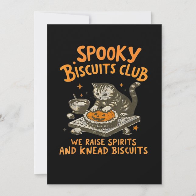  Cat's Spooky  Save The Date (Front)