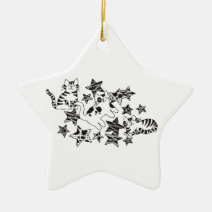 Cats & Stars ~ Ornament
