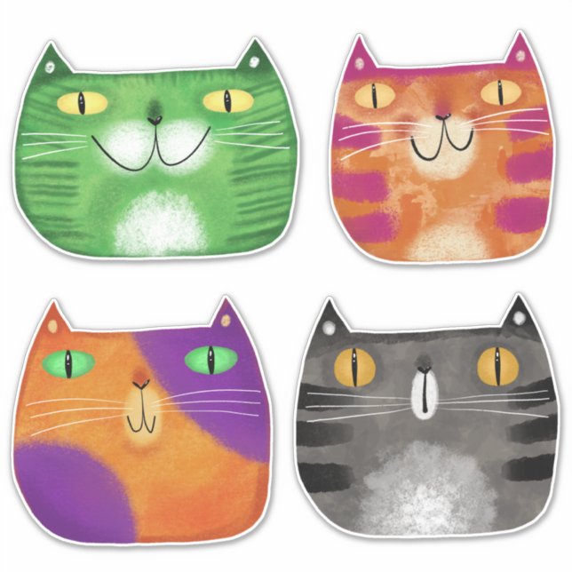 Cats Sticker (Front)