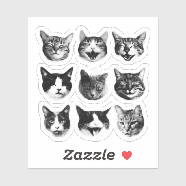 Cats Sticker (Sheet)