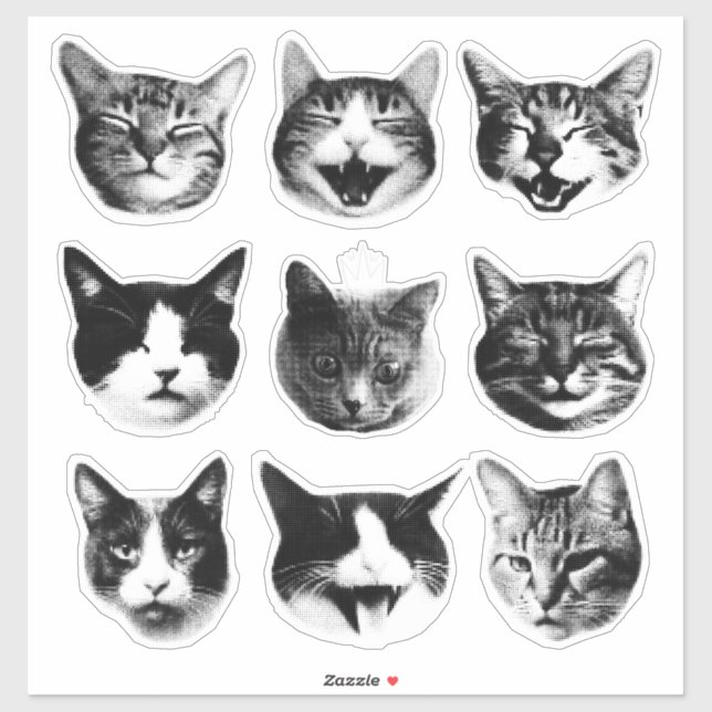 Cats Sticker (Sheet)