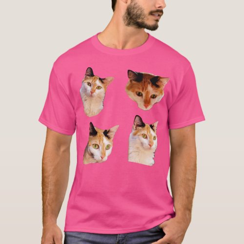 cats stickers 2 T_Shirt