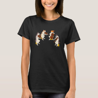 Cats String Quartet Violin Viola Cello Musician Ca T-Shirt