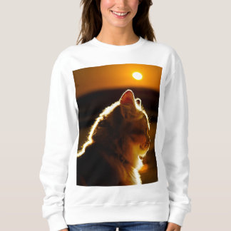 Cats Sunset Sweatshirt