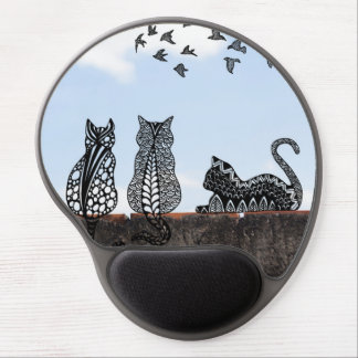 Cats — Surreal Reality Gel Mouse Pad