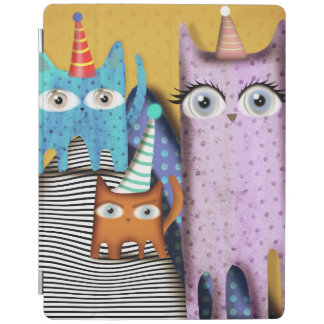 Cats Sweet Colorful Party iPad Smart Cover