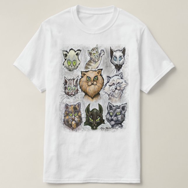 Cats T-Shirt (Design Front)