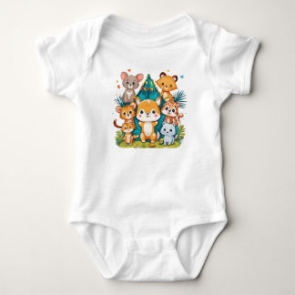 cats T-Shirt Baby Bodysuit