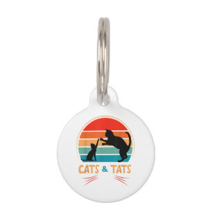 Cats & Tats - Cat Pet ID Tag