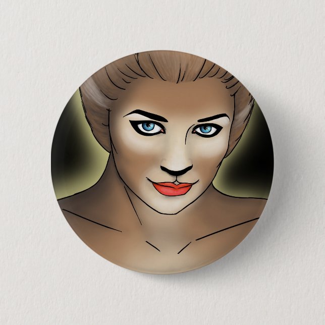 Cats the Musical - Cassandra Pinback Button (Front)