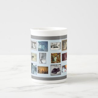 Cats through the Years Bone China Mug