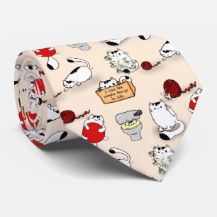 Cats Tie