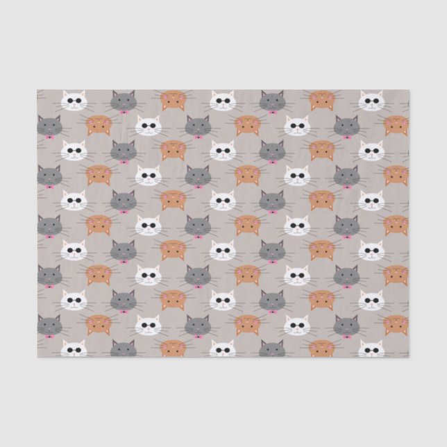 Cats Tissue Paper (Front)