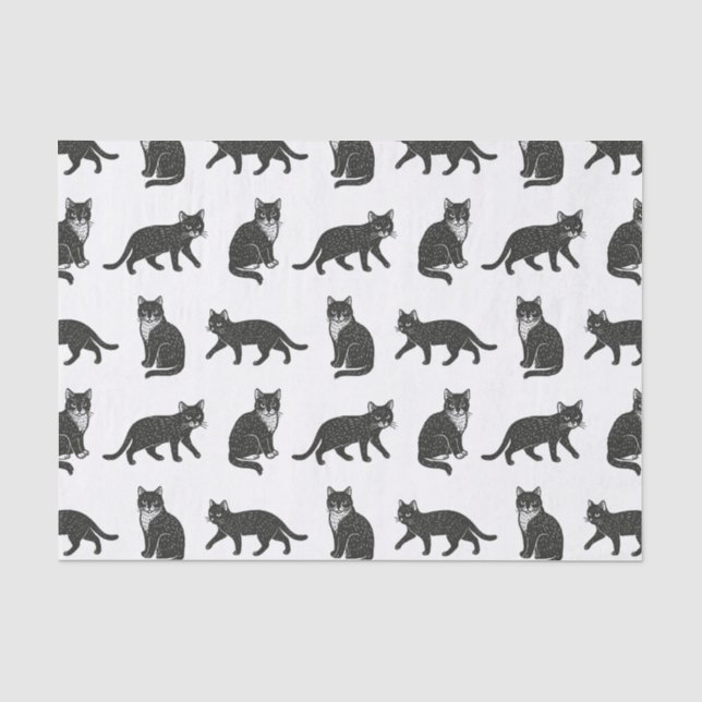 Cats Tissue Paper (Front)