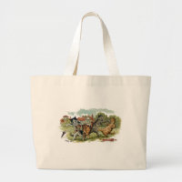 Cats Trade Punches Large Tote Bag