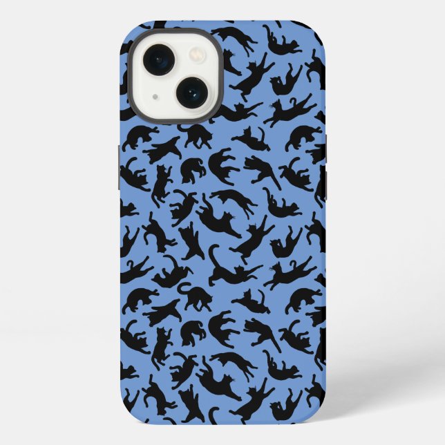 Cats Tumbling Iphone Case (Back)