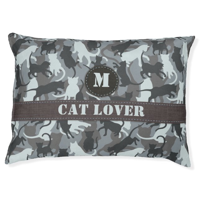 Cats Urban Camouflage Pet Bed (Front)