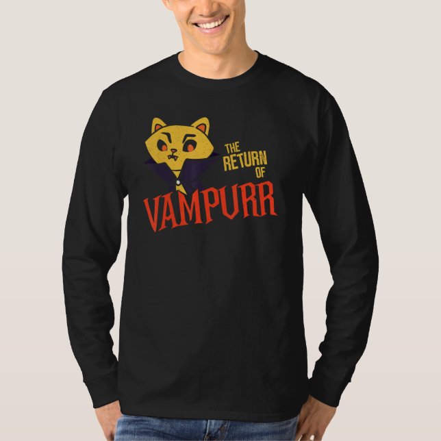 Cats vampire  Vampurr T-Shirt (Front)