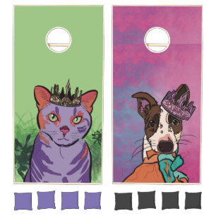 Cats vs Dogs Cornhole Set