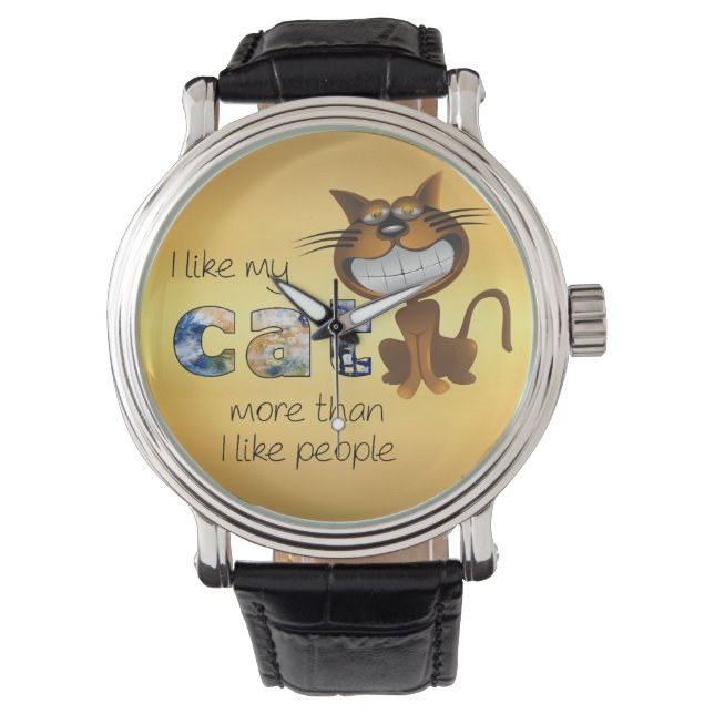 cat's watch (Front)