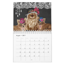 Cats Wearing Hats Calendar