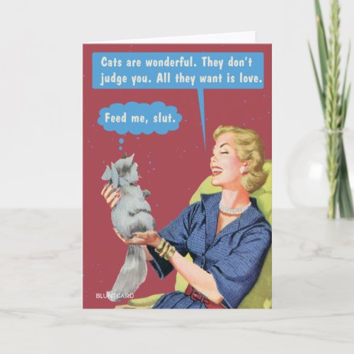 Cats Wonders Card