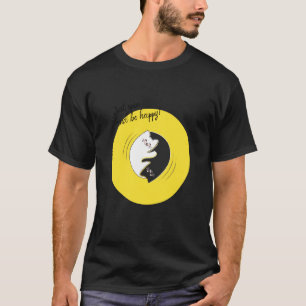 Cats Yin Yang Just Spin And Be Happy! Qi Gong & Yo T-Shirt
