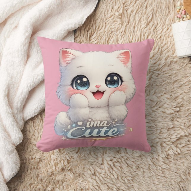 Catsera 1.0 throw pillow (Blanket)