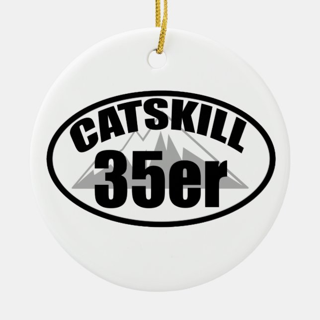Catskill 35er ceramic ornament (Front)