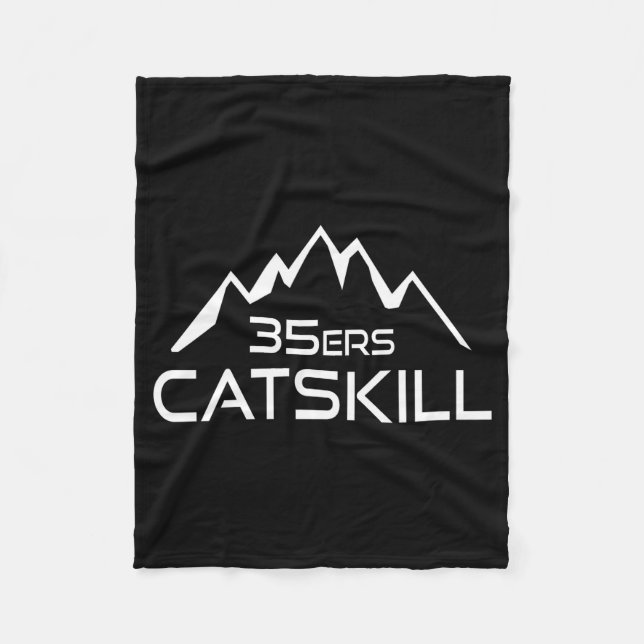 Catskill 35er Mountain  Fleece Blanket (Front)