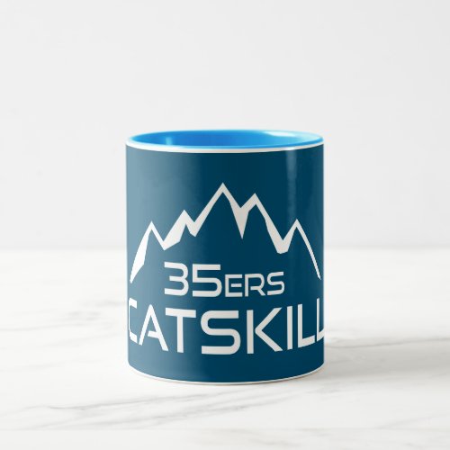 Catskill 35er Mountain Two_Tone Coffee Mug