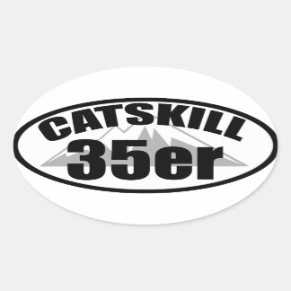 Catskill 35er oval sticker