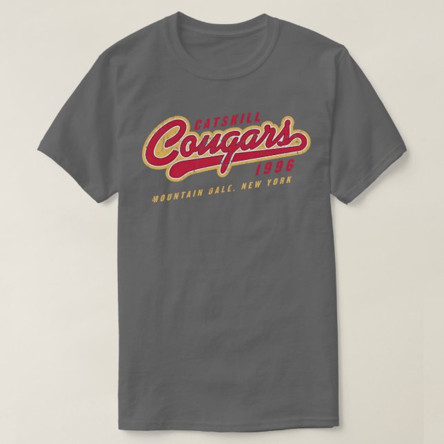 Catskill Cougars T-Shirt (Design Front)