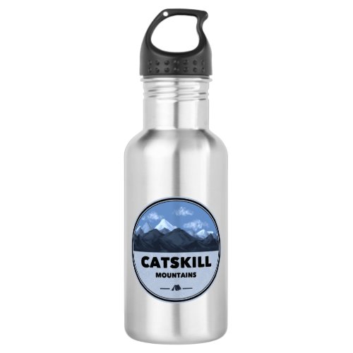 Catskill Mountains New York Camping Stainless Steel Water Bottle