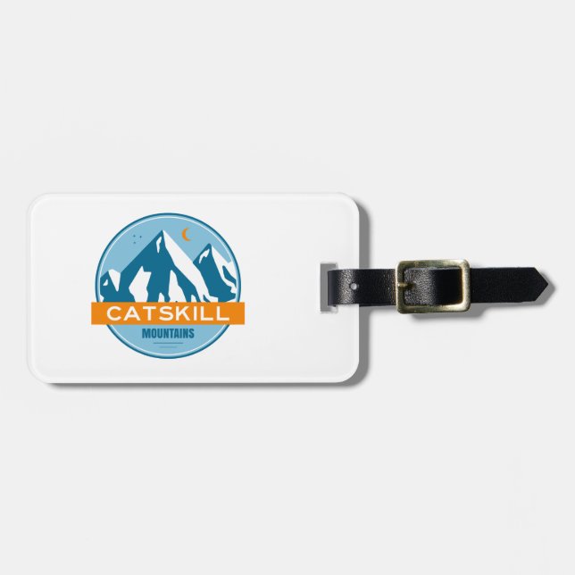 Catskill Mountains New York Luggage Tag (Front Horizontal)