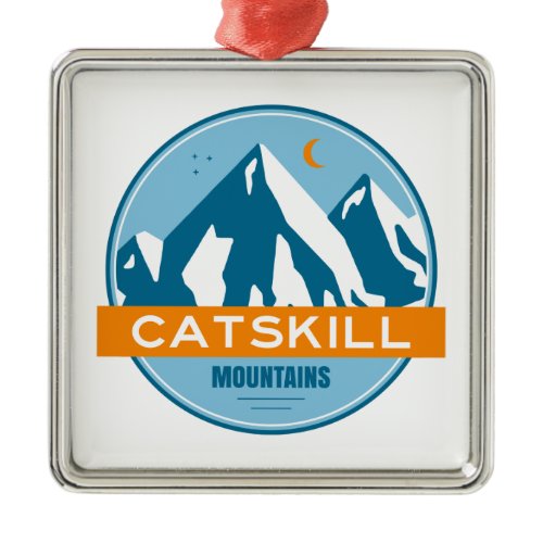 Catskill Mountains New York Metal Ornament