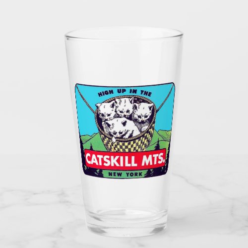 Catskill Mountains New York _ Pint Glass