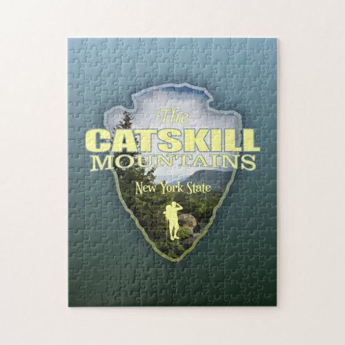 Catskill Mtns arrowhead Jigsaw Puzzle
