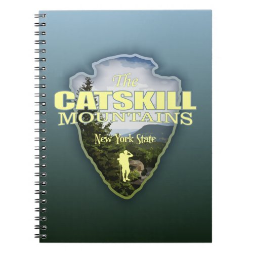 Catskill Mtns arrowhead Notebook